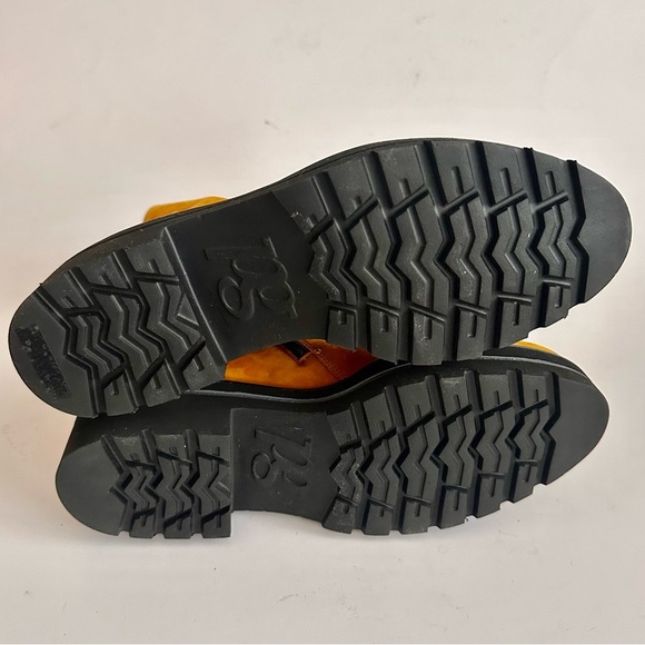 Paul Green Ceylo Combat Boot CURRY NUBUK - Picture 8 of 10